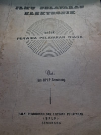 Image of Ilmu pelayaran elektronik