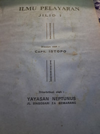 Image of ilmu pelayaran jilid 1