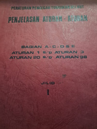 Image of PERATURAN PENCEGGAH TUBRUKAN DI LAUT